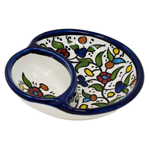 Palestinian Ceramic Olive Dish