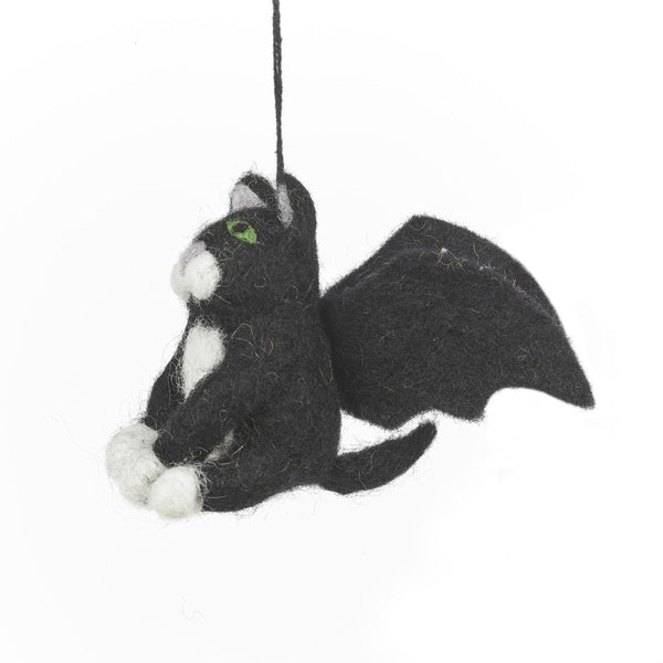 Handmade Felt for Halloween - Batty Catty