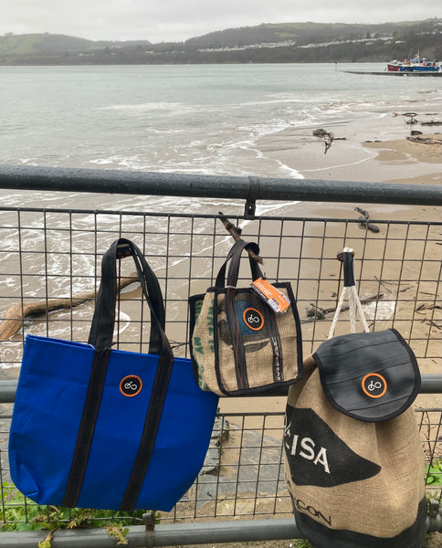 Recycled Coffee Sack Duffel Bag