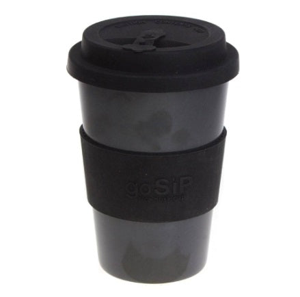 Reusable Rice Husk Travel Cup - Charcoal