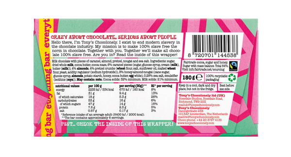 Tony's Chocolonely Everything Bar