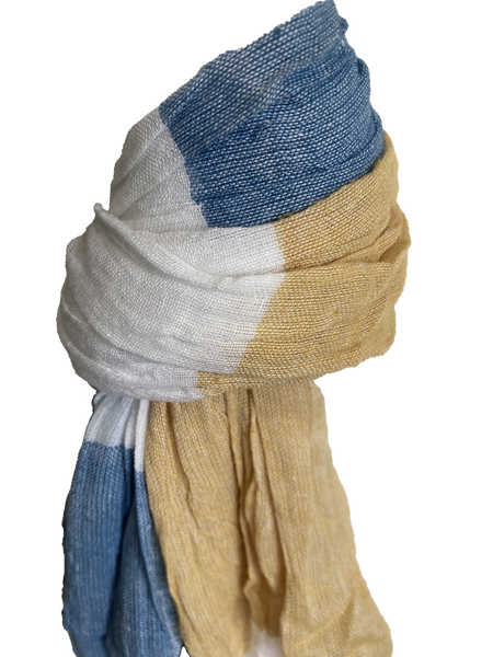 York Scarves Cotton Scarf - Crinkle summer scarves