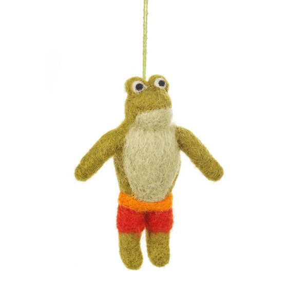 Handmade felt decoration - Spee-Toad