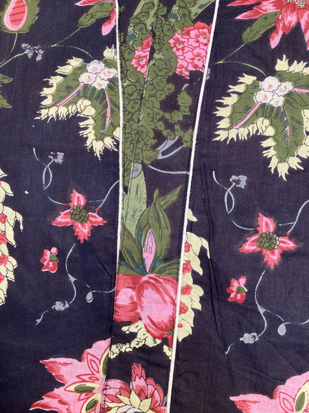 Hand Printed Cotton Kimono