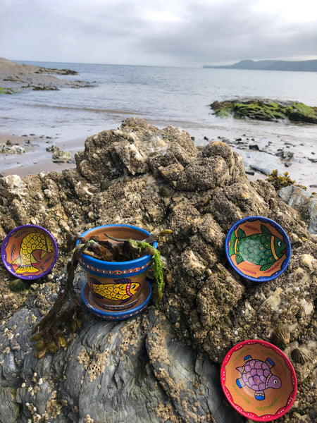 Mithila Terracotta Mini Dishes
