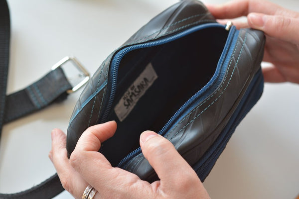 Recycled Tyre Unisex Bum Bag