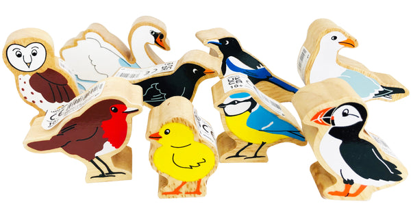 Lanka Kade Natural Colourful Figures - Feathered Friends