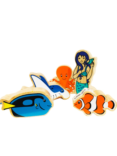 Lanka Kade Natural Colourful Figures - Under the Sea