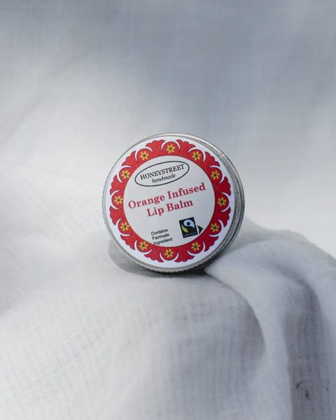 Honeystreet Handmade Orange Infused Lip Balm