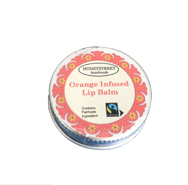 Honeystreet Handmade Orange Infused Lip Balm