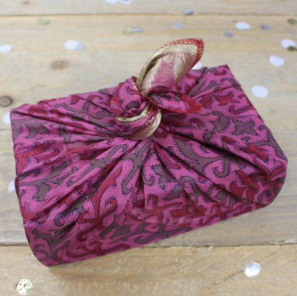 Recycled Sari Gift Wrap