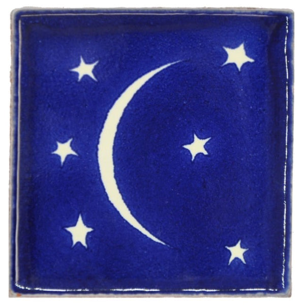 Mexican Hand Painted Ceramic Tiles - 5cm