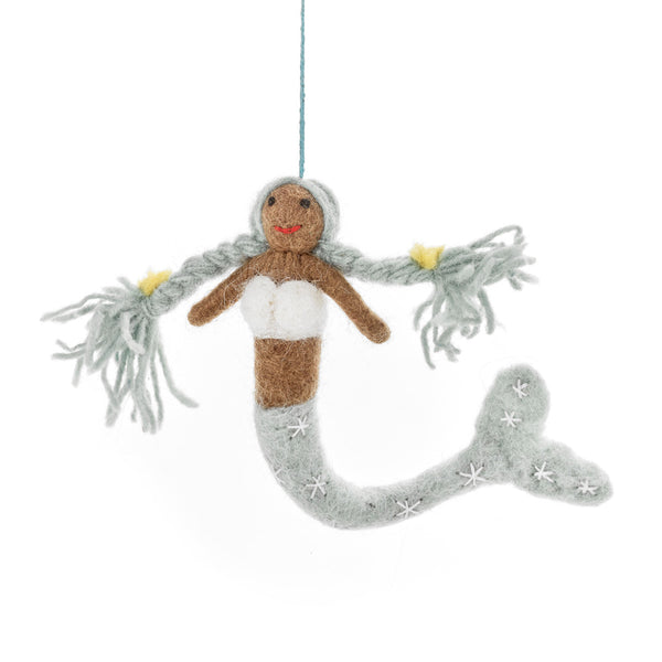Handmade felt decoration - Mermaids