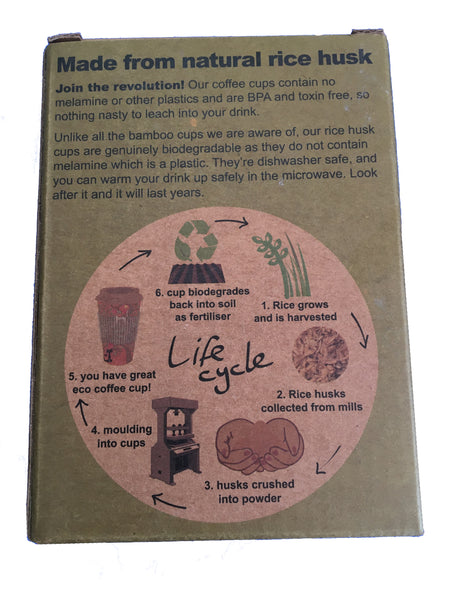 Reusable rice husk cup - Sheep