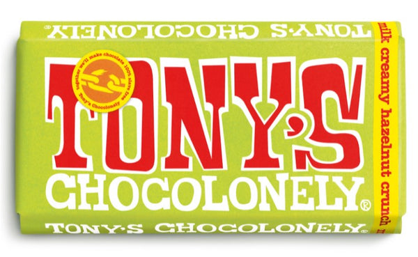 Tony's Chocolonely Sweet Solution Milk Creamy Hazelnut Crunch