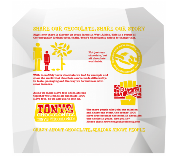 Tony's Chocolonely Milk Almond Honey Nougat