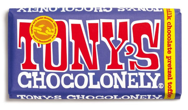 Tony's Chocolonely Dark Milk Pretzel Toffee