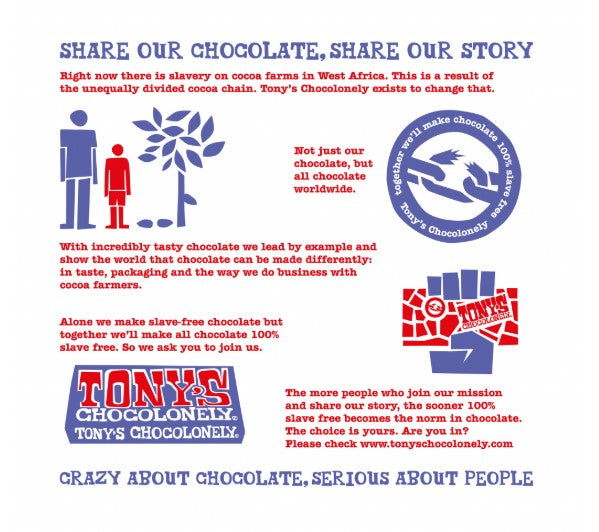 Tony's Chocolonely Dark Milk Pretzel Toffee