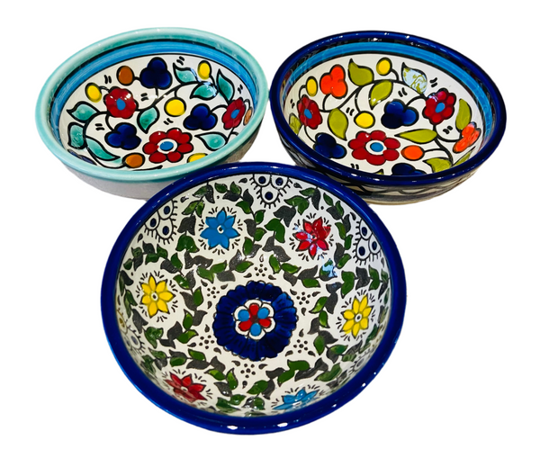 Palestinian Dipping and Spice Bowls