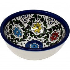 Palestinian Ceramic Snack Bowl - Lantana Colourful