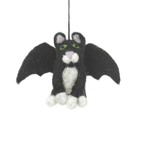 Handmade Felt for Halloween - Batty Catty