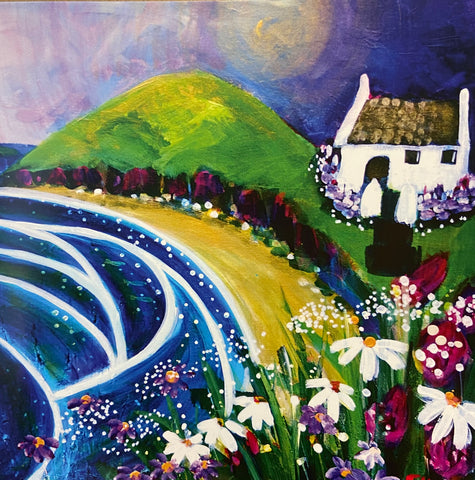 Helen Elliott Card 'Mwnt Spring Flowers’