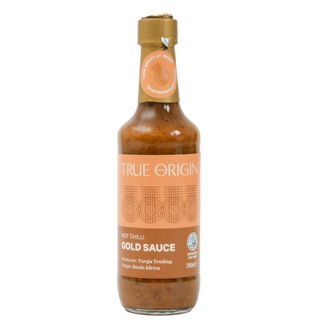 True Origin Fair Trade Chilli Sauce - Gold Hot Sauce