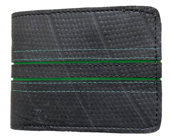 Upcycled Tyre Wallet - Double Line