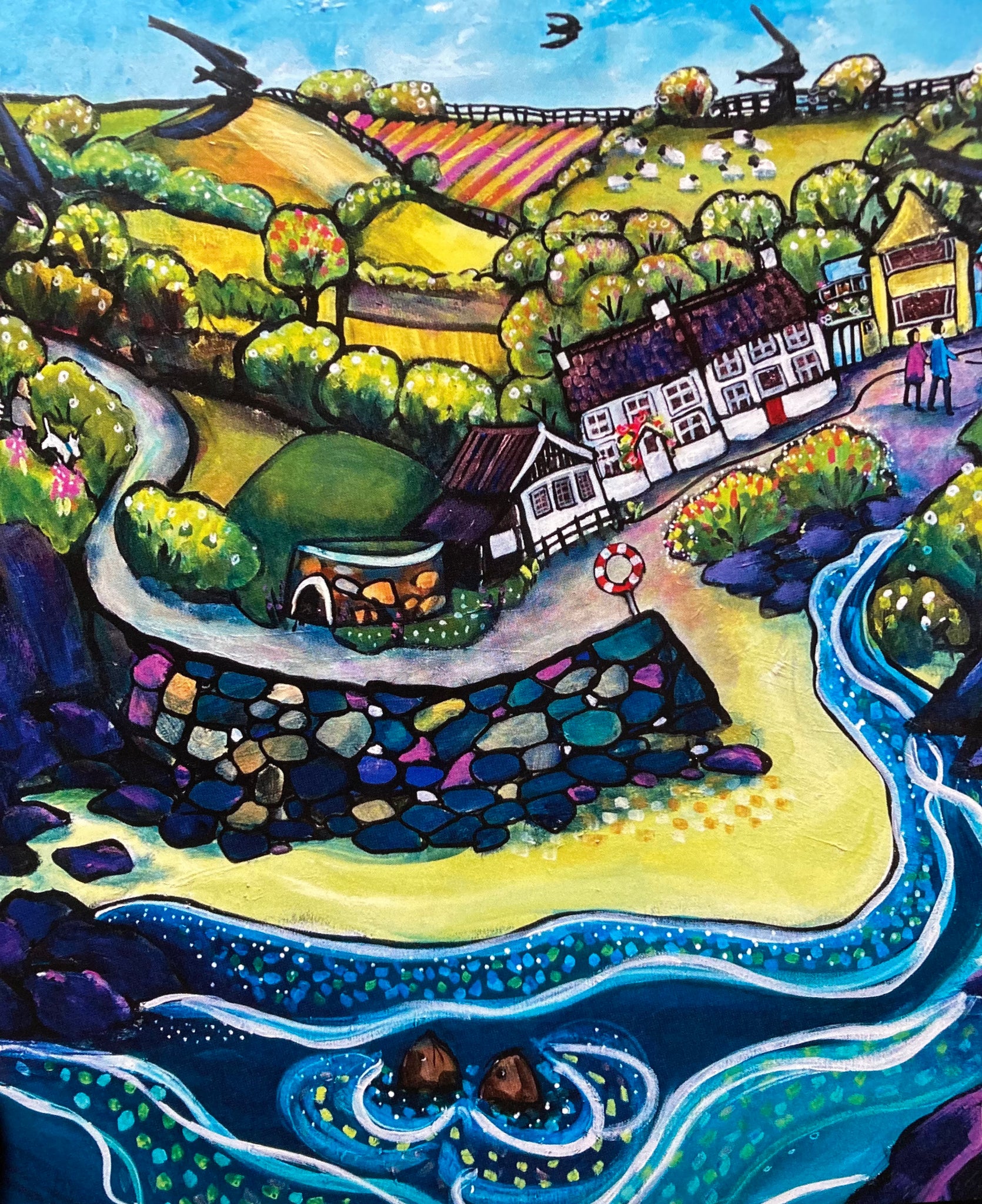 Helen Elliott Card ‘Cwmtydu’