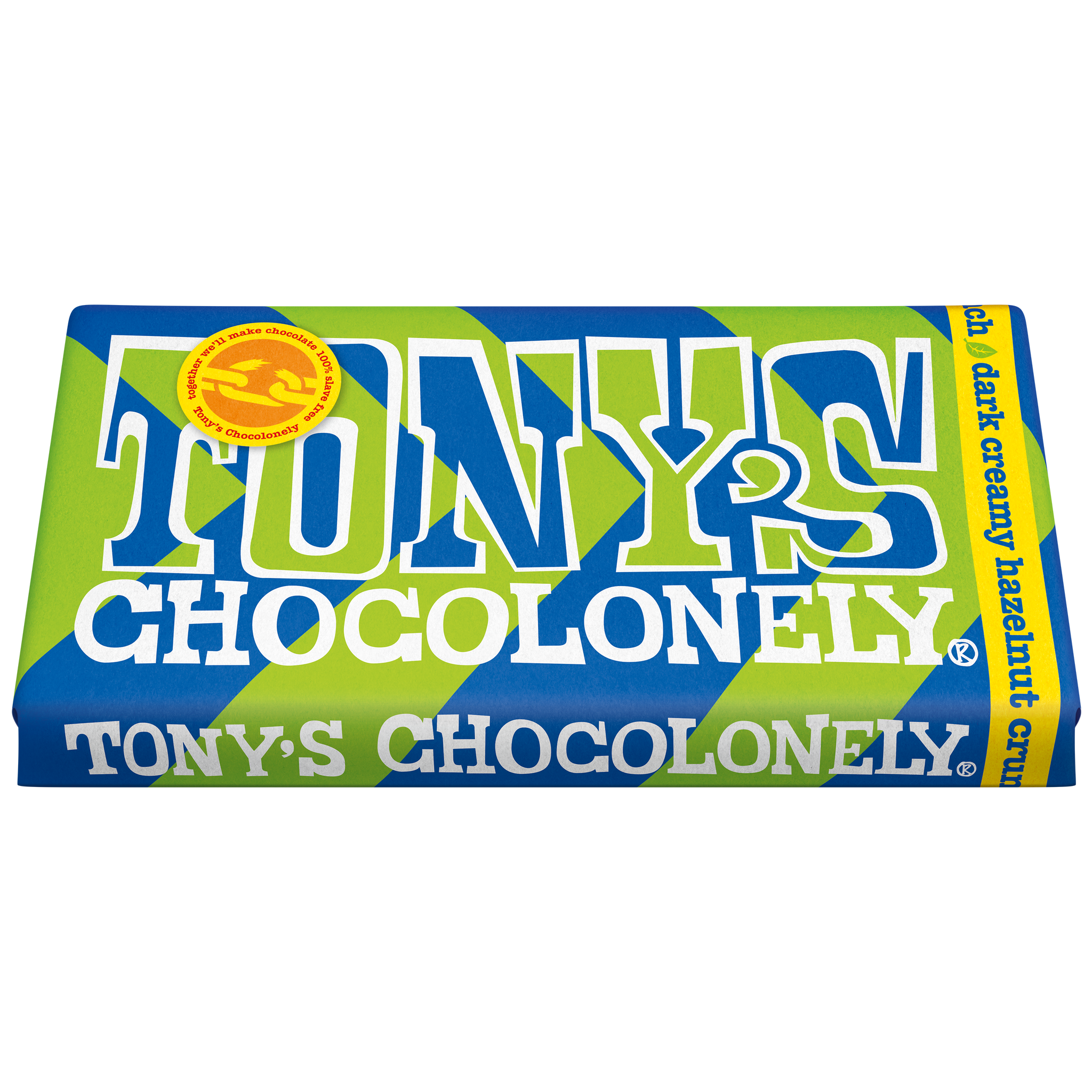 Tony's Chocolonely Dark Creamy Hazelnut Crunch