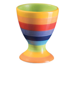 Rainbow Stripe Egg Cup
