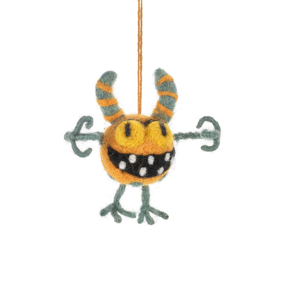 Handmade Felt for Halloween - Moody Monsters