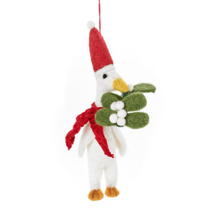 Handmade felt for Christmas - Quacker Duck