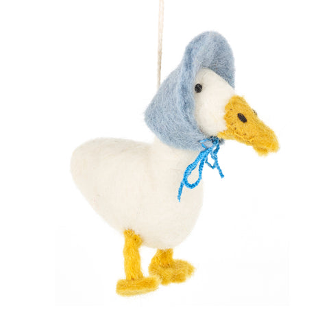 Handmade felt decoration - Amy Puddleduck