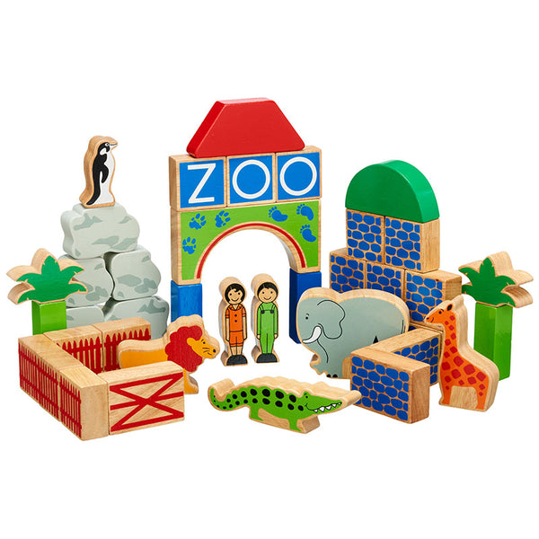 Lanka Kade Imaginative Playsets - Zoo building blocks