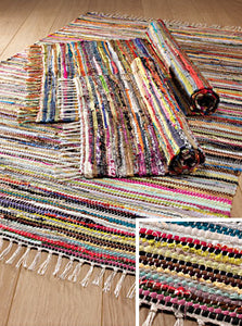 Namaste Recycled Cotton Rag Rug