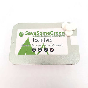 SLS Free, Chewable Toothpaste Tabs (with Fluoride)