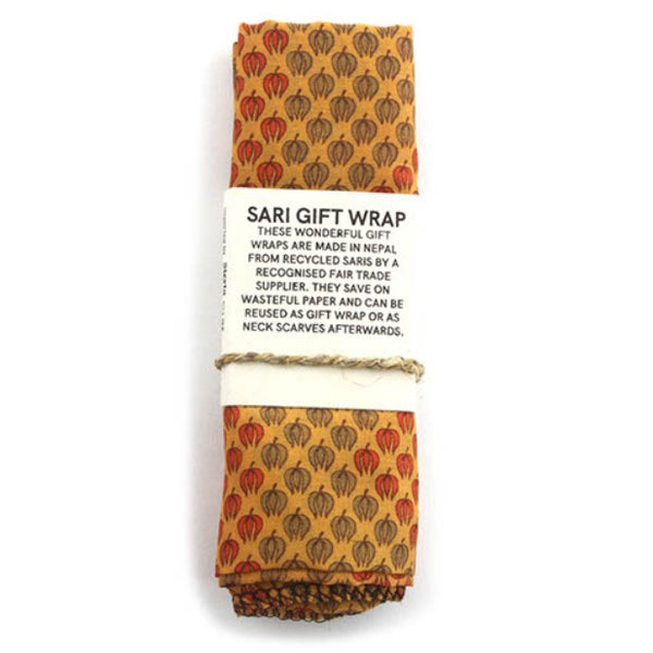 Recycled Sari Gift Wrap