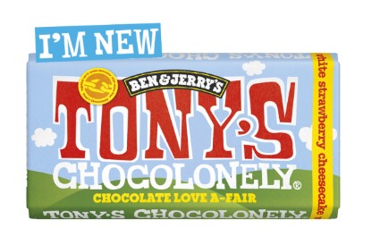 Tony's Chocolonely Chocolate Love A-Fair - White Strawberry Cheescake