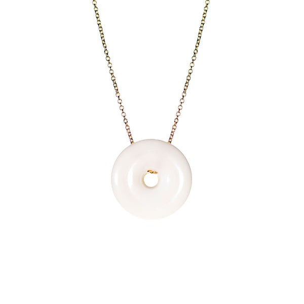 Vilma large circular necklace