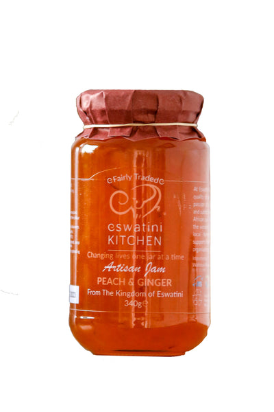 Eswatini Kitchen Fair Trade Jams and Chutneys - Peach and Ginger Jam