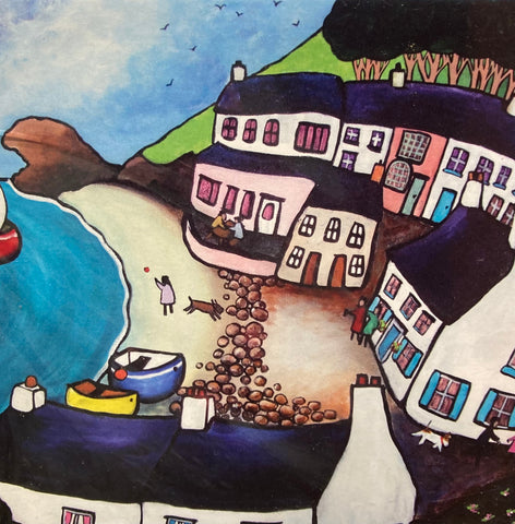 Helen Elliott Card 'Llangranog Spring’
