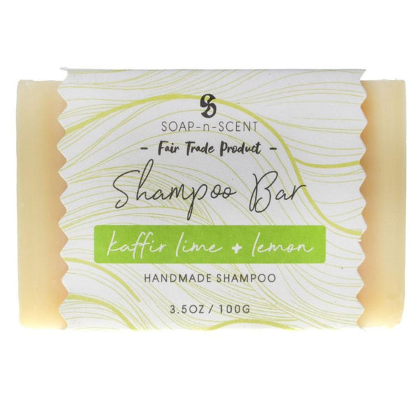Solid Shampoo Bar - Kaffir Lime and Lemon