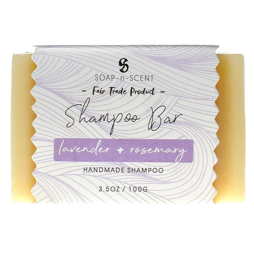 Solid Shampoo Bar - Lavender and Rosemary