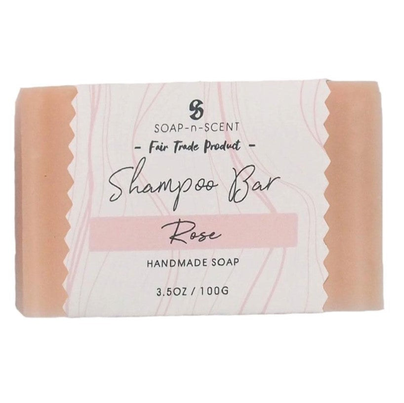 Solid Shampoo Bar - Rose