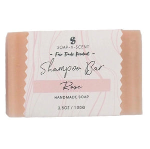 Solid Shampoo Bar - Rose