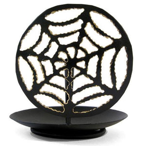 Spider's web incense burner