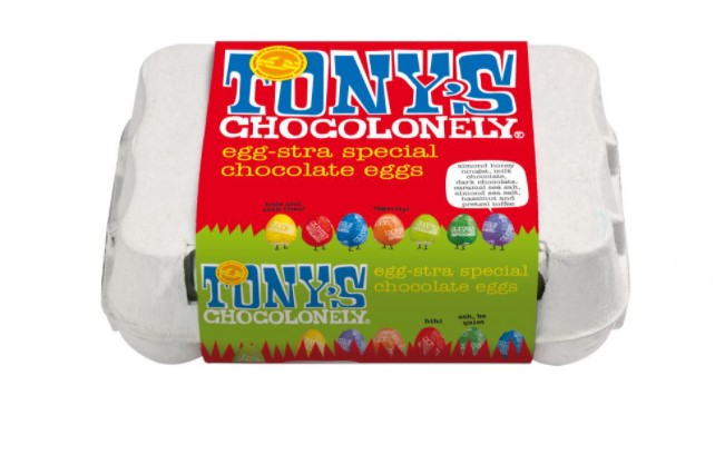 Tony's Chocolonely Egg-stra Special Chocolate Eggs