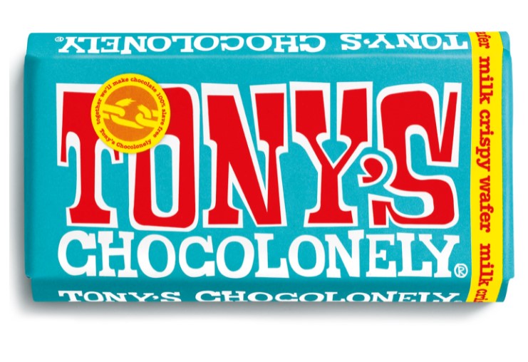 Tony's Chocolonely Sweet Solution Milk Crispy Wafer
