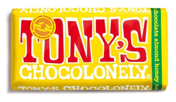 Tony's Chocolonely Milk Almond Honey Nougat